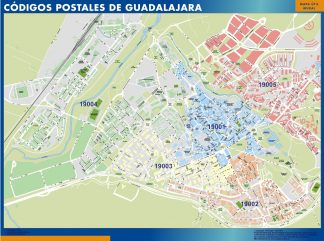 Guadalajara códigos postales