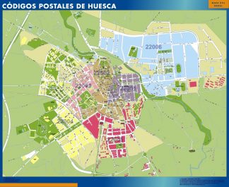 Huesca códigos postales