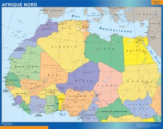 Mapa Africa Norte