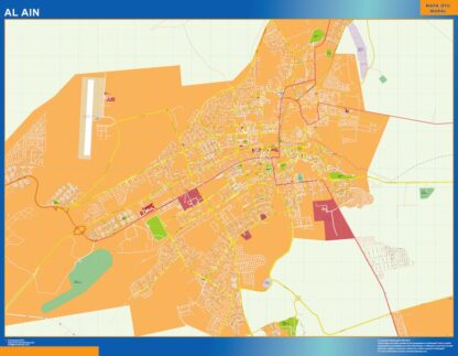 Mapa Al Ain