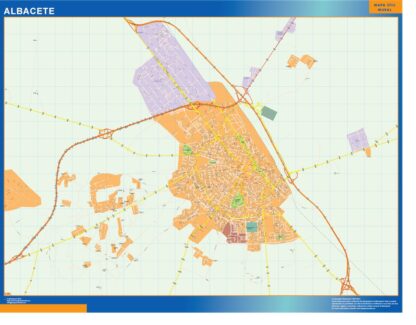 Mapa Albacete callejero