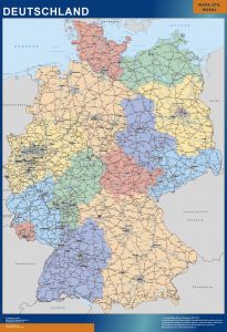 Mapa de Alemania