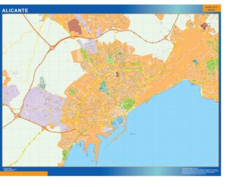 Mapa Alicante callejero