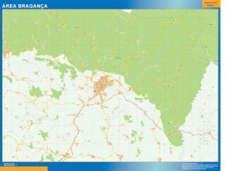 Mapa Braganca área urbana 2