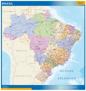 Mapa de Brasil
