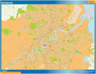 Mapa Brisbane Australia