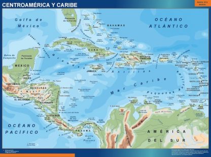 Mapa Centroamerica