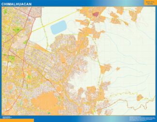 Mapa Chimalhuacan en Mexico