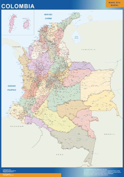 Mapa Colombia