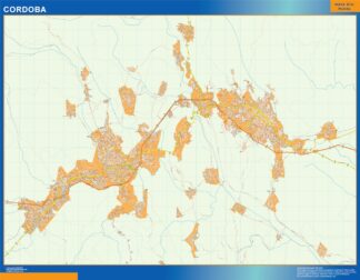 Mapa Cordoba en Mexico