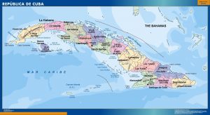 Mapa de Cuba