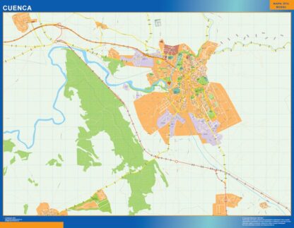 Mapa Cuenca callejero