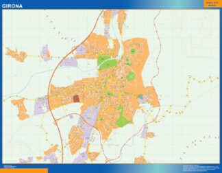 Mapa Girona callejero