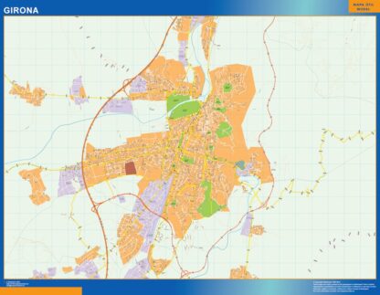 Mapa Girona callejero