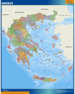 Mapa de Grecia