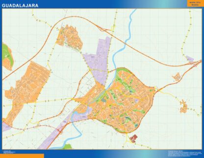 Mapa Guadalajara callejero