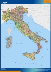 Mapa de Italia