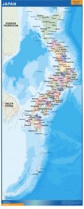 Mapa de Japón