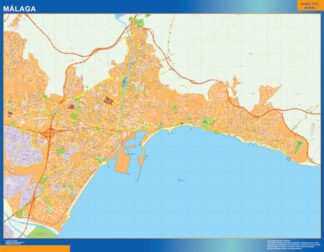 Mapa Malaga callejero