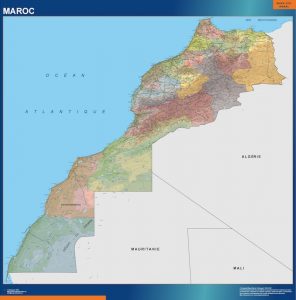 Mapa de Marruecos