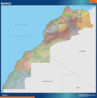 Mapa Marruecos