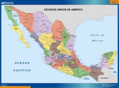 Mapa Mexico Politico