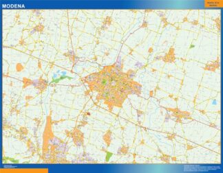 Mapa Modena