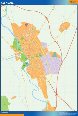 Mapa Palencia callejero