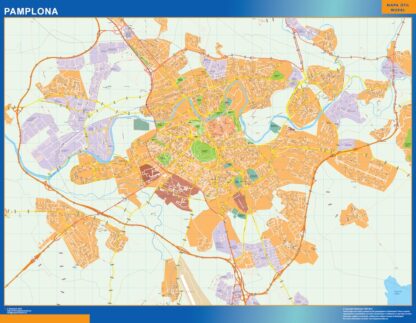 Mapa Pamplona callejero