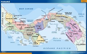 Mapa de Panamá