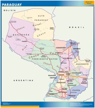 Mapa Paraguay