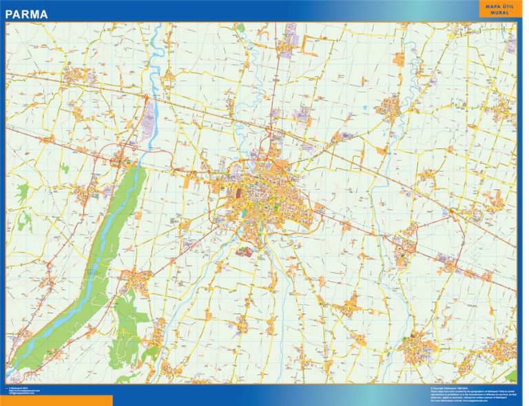 Mapa Parma