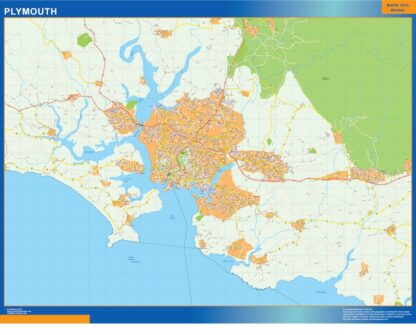 Mapa Plymouth