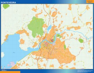 Mapa Pontevedra callejero