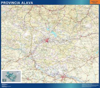 Mapa Provincia Alava