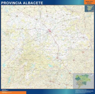 Mapa Provincia Albacete