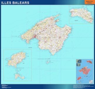 Mapa Provincia Islas Baleares