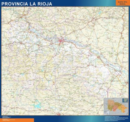 Mapa Provincia La Rioja