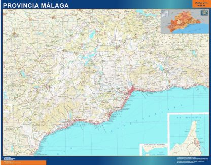 Mapa Provincia Malaga