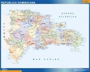 Mapa de República Dominicana