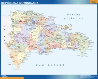 Mapa Republica Dominicana