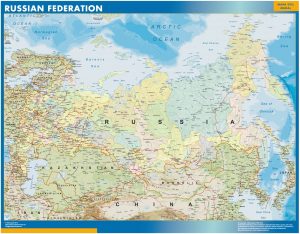 Mapa de Rusia
