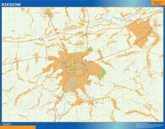 Mapa Rzeszow Polonia