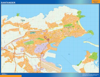 Mapa Santander callejero