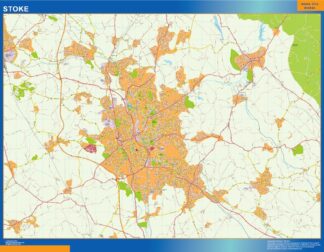 Mapa Stoke