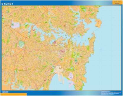 Mapa Sydney Australia