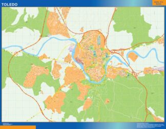 Mapa Toledo callejero