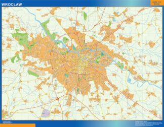 Mapa Wroclaw Polonia