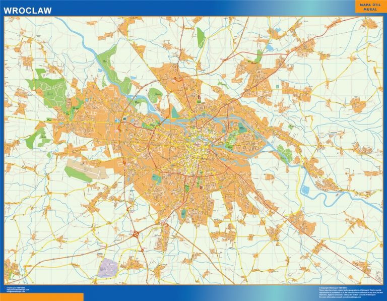 Mapa Wroclaw Polonia