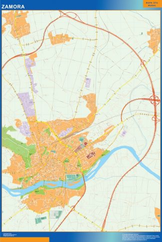 Mapa Zamora callejero